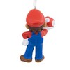 Hallmark Nintendo Super Mario Bros Mario with Super Mushroom Christmas Ornament - 2 of 4
