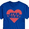 Men's - Star Wars - Valentine Heart Logo Short Sleeve Graphic T-Shirt - 2 of 4