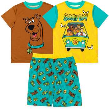 Scooby-Doo Scooby Doo Velma Shaggy Scooby-Doo Pajama Shirts and Shorts Little Kid to Big Kid