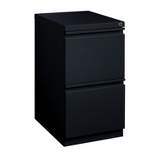 20" Deep 2-Drawer Pedestal File Cabinet - Hirsh