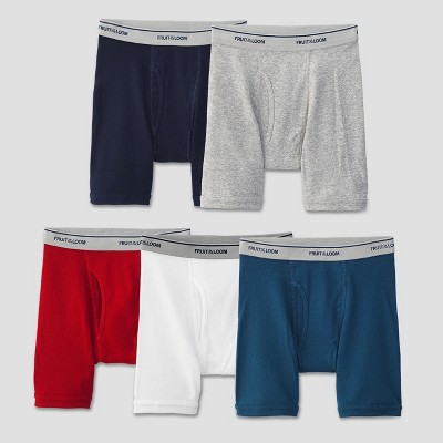 Boys' Fruit Of The Loom® 5-pack Boxer Briefs - Assorted Colors