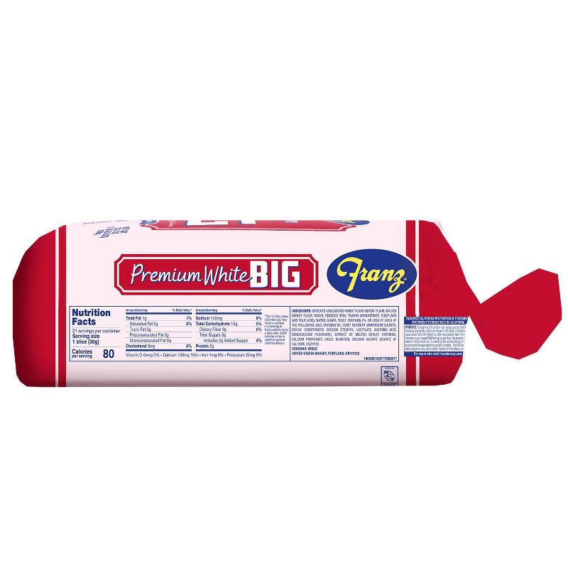 Franz Premium White Bread - 22.5oz, 3 of 6