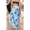HAPPY BAY Women's Beachwear Christmas Tree Santa Sarong Wrap Bathing suit Swimwear Swim Cover Up Wraps Beach Coverups for Women - 3 of 4