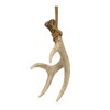 Woodland Christmas Antler Hanging Ornament Faux Resin Look – 12 Pieces by Melrose - 3 of 4