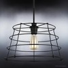 Urban Ambiance Luxury Urban Loft Pendant Light,  10.875"H x 16.375"W,  Midnight Black Finish, UHP3431 - 3 of 4