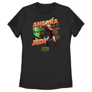 Women's Star Wars: Tales of the Jedi Ahsoka is Jedi T-Shirt - 1 of 4