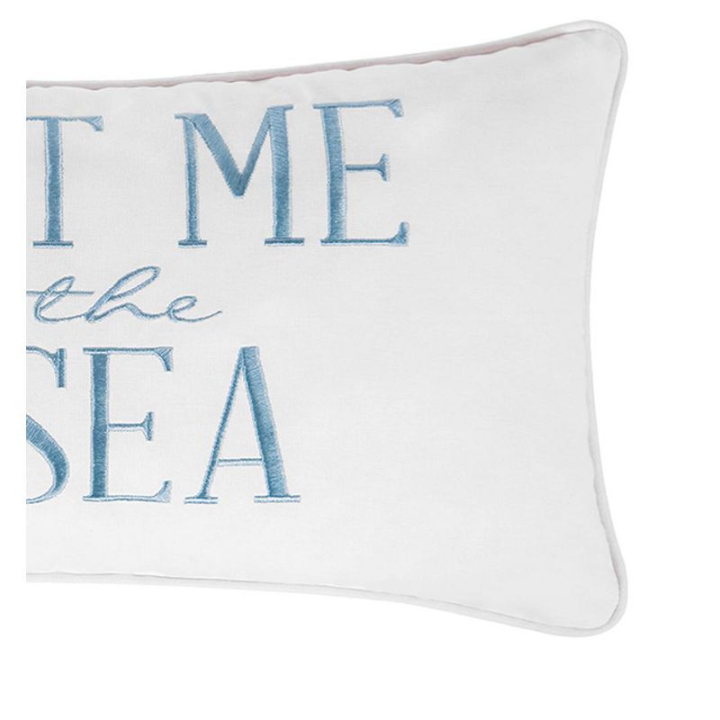 C&F Home 12" x 24" Meet Me At The Sea Embroidered Throw Pillow, 3 of 5