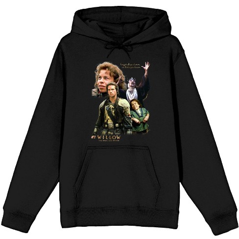 Willow The Magic Lies Within Poster Art Adult Black Long Sleeve Hoodie ...