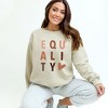 Simply Sage Market Women's Graphic Sweatshirt Equality Heart - 2 of 3