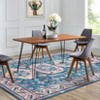 COZONY Non-Slip Washable Boho Floral Area Rug for Living Room Bedroom Kitchen - 4 of 4