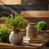 Textured Ceramic Vase (Set of 2) - 3 of 4