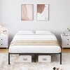 14 Inch Twin Bed Frame No Box Spring Needed, Heavy Duty Metal Platform Bed Frame Twin Size for Bedroom Easy Assembly, Noise Free, Black, Tiwn - 4 of 4