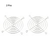 Unique Bargains 2 Pcs Cooling Fan Finger Guard Grill Metal Wire 65mm for Computer CPU - 2 of 4