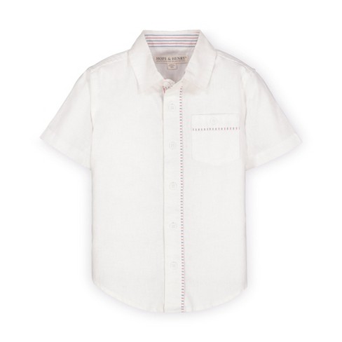 Infant button best sale down shirt