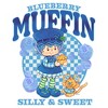 Girls Strawberry Shortcake Blueberry Muffin Silly and Sweet T Shirt - 2 of 4