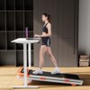 DeerRun 12% Auto Incline 35.43 x 16.92 In Belt Smart Walking Pad Treadmill 0.6-3.8 Mph With PitPat APP - 3 of 4