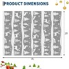 Runner Rug, Washable Low Pile Christmas Carpet, Soft Non Slip Indoor Mat for Kitchen, Entryway or Living Room - 2 of 4