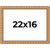 PosterPalooza | 22x16 Modern Bamboo Picture Frame, UV Acrylic, 5 Finishes - 2 of 4