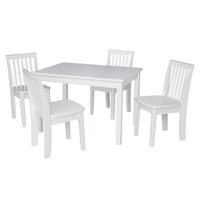 kids white table
