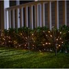 GE StayBright Random Sparkle 6-Count 216 Warm White LED Starburst Pathway Sets - 2 of 4
