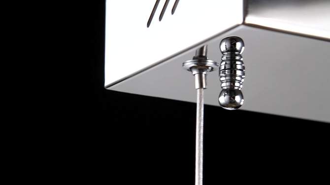 39.5&#34; Adjustable Metal Conley Dimmable Linear Pendant (Includes Energy Efficient Light Bulb) Black - JONATHAN Y, 2 of 7, play video