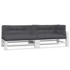 vidaXL Pallet Sofa Cushions 5 pcs Anthracite - 3 of 4