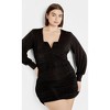 Women's Plus Size Baylee Top - black | CITY CHIC - 4 of 4