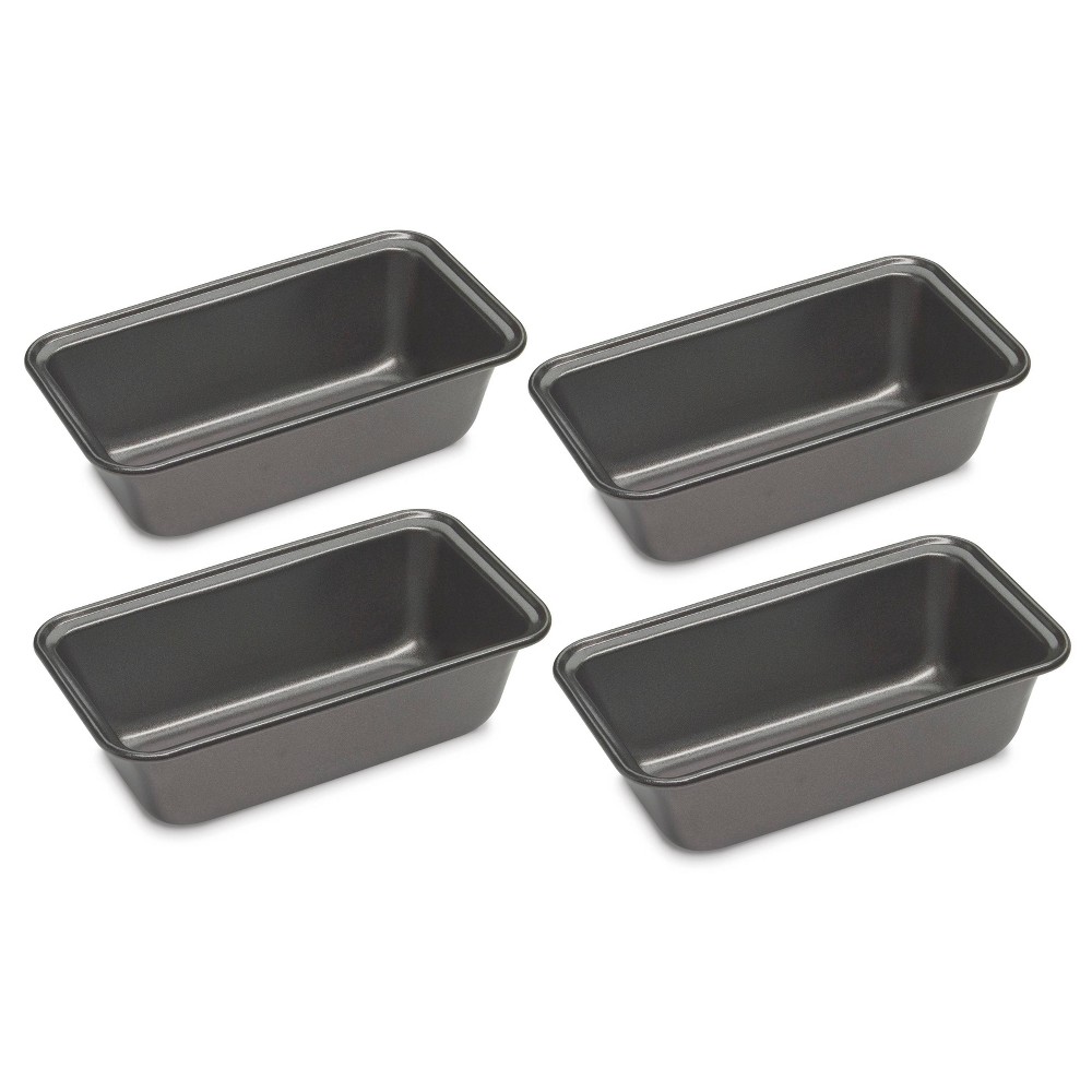 Photos - Bakeware Cuisinart 4pc Mini Loaf Pan Set- CMBM-4LP 