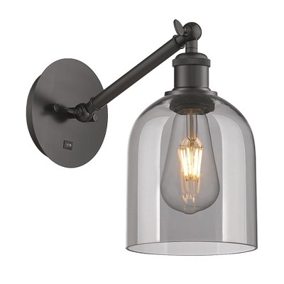 Bella - 1 Light Arm Adjusts Up and Down Wall Sconce In Industrial Style-9.5 Inches Tall and 5.5 Inches Wide