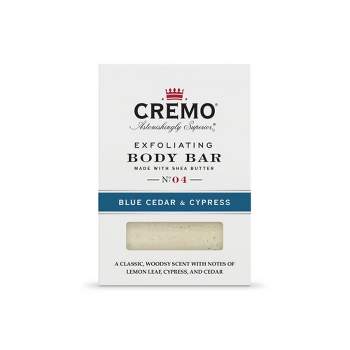 Cremo Body Bar Soap - Blue Cedar and Cypress - 6oz/3ct