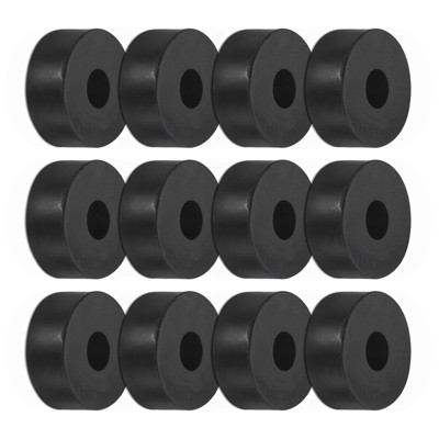 Unique Bargains Mechanical Anti-Vibration Durable Multipurpose Rubber Isolation Washers Black