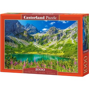1000 Piece Jigsaw Puzzle, Zelene Pleso, Tatras, Slovakia, Mountains landscape, Nature puzzles, Adult Puzzle, Castorland C-105267-2 - 1 of 4