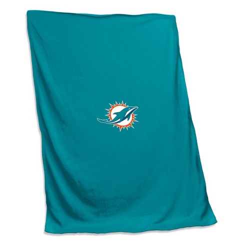 Nfl Miami Dolphins Sweatshirt Blanket : Target