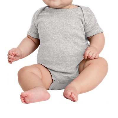 Mafoose Infant Short Sleeve Baby Rib Bodysuit