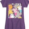 Girls' - Peppa Pig - Suzy Emily Rebecca Candy Gerald Pedro Fitted Short Sleeve Graphic T-Shirt - 2 of 4