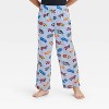 Boys' Hot Wheels 2pc Short Sleeve Pajama Set - Gray - 4 of 4