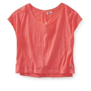 Aeropostale Womens Open Back Pajama Sleep T-shirt - 1 of 1
