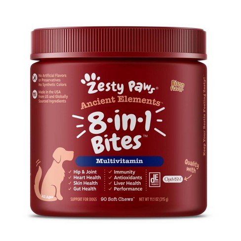 Zesty shop paws multivitamin