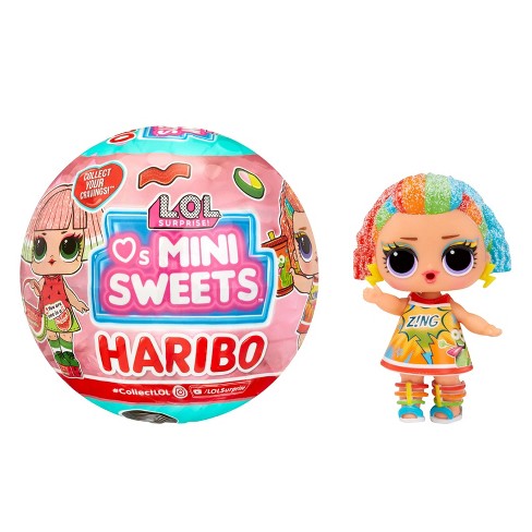 L.O.L. Surprise! Loves Mini Sweets X Haribo with 7 Surprises, Accessories,  Limited Edition Doll, Haribo Candy Theme, Collectible Doll