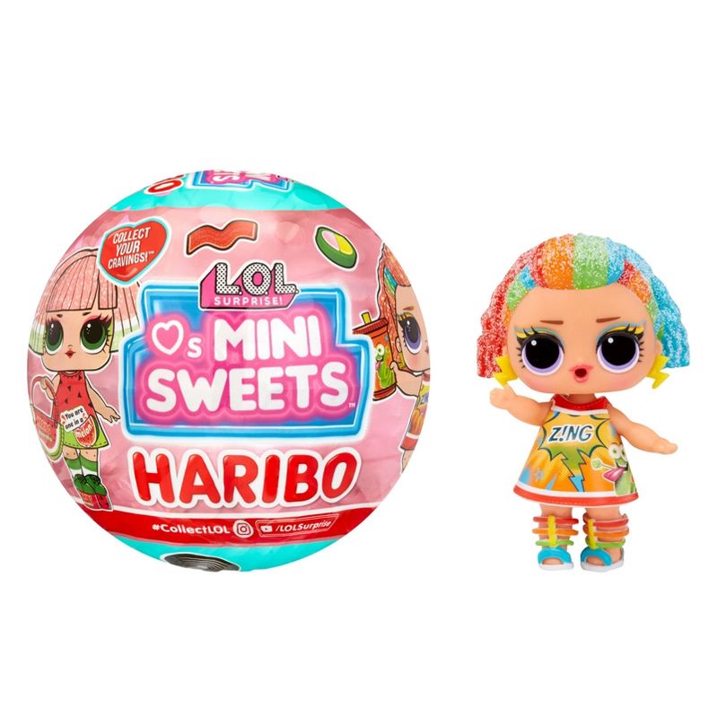L.O.L. Surprise! Loves Mini Sweets X Haribo with 7 Surprises, Accessories, Limited Edition Doll, Haribo Candy Theme, Collectible Doll, 1 of 7