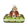 Old World Christmas Blown Glass Ornament for Christmas Tree, Sleepy Corgi - 4 of 4