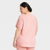 Women's Beyond Ease Crewneck Legging Friendly Short Sleeve T-Shirt - All In Motion™ - 2 of 3