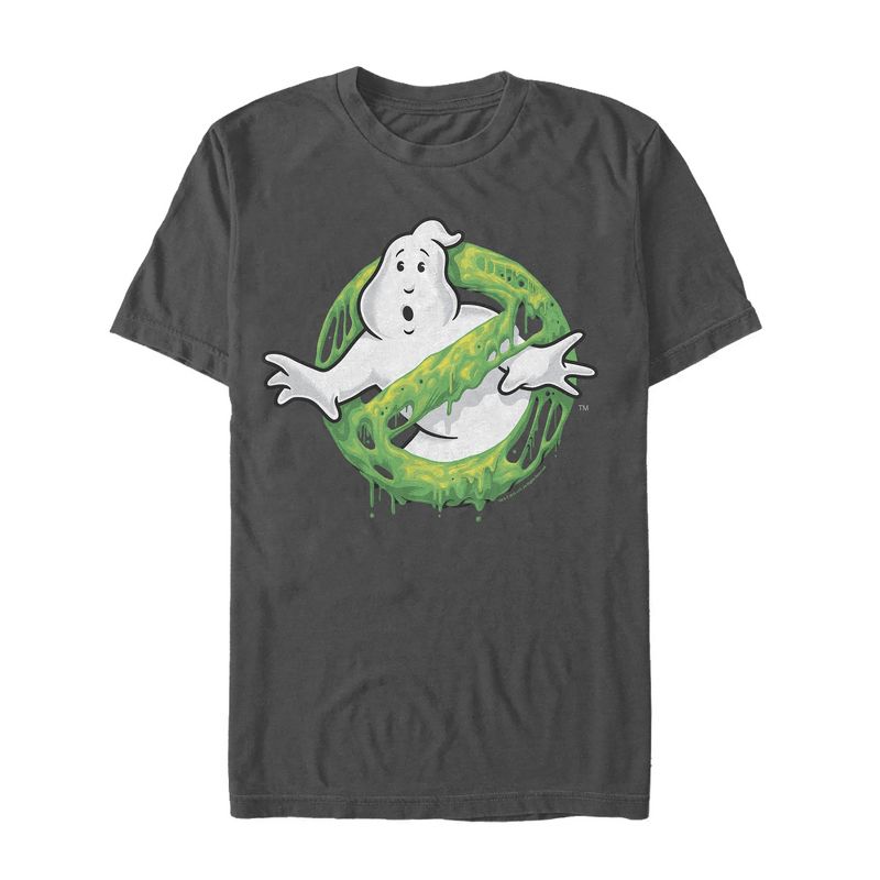 Men's Ghostbusters Slime Logo T-Shirt, 1 of 6