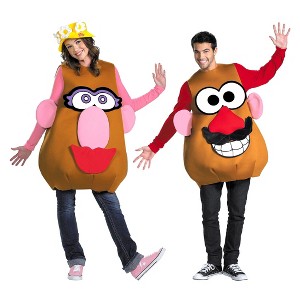 Halloween Adult Mr. or Mrs. Potato Head Deluxe Costume One Size, Adult Unisex, MultiColored