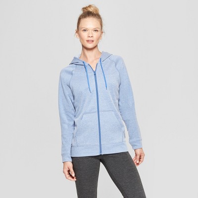 Women s Tech Fleece Full Zip Sweatshirt C9 Champion Blue S