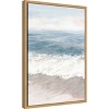 Amanti Art Warm Waves (Beach) by Eva Watts Canvas Wall Art Print Framed 16 x 23-in. - 3 of 4