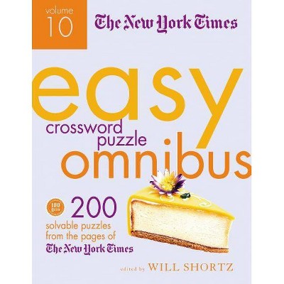 The New York Times Easy Crossword Puzzle Omnibus Volume 10 - (Paperback)