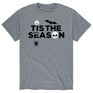 Men's - Instant Message - Tis The Season Halloween Short Sleeve Graphic T-Shirt - 1 of 4