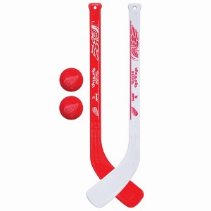 NHL Detroit Red Wings Mini 2pk Hockey Set - 1 of 4
