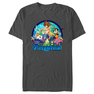 Men's Kingdom Hearts 1 Mermen Friends From Atlantica T-Shirt - 1 of 4